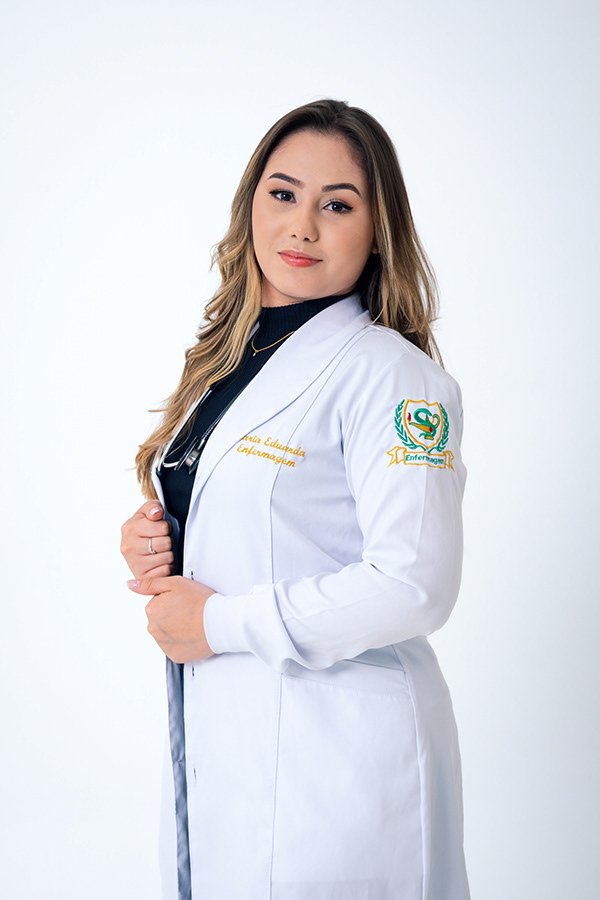 Momento da colação de grau, Maria Eduarda Enfermagem, Goiânia