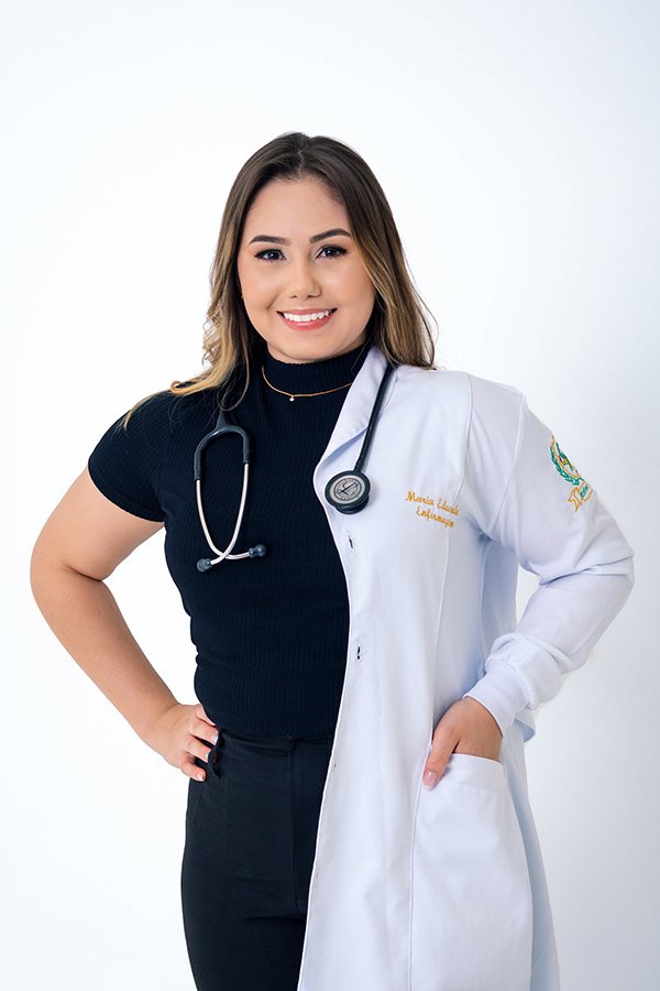 Momento da colação de grau, Maria Eduarda Enfermagem, Goiânia