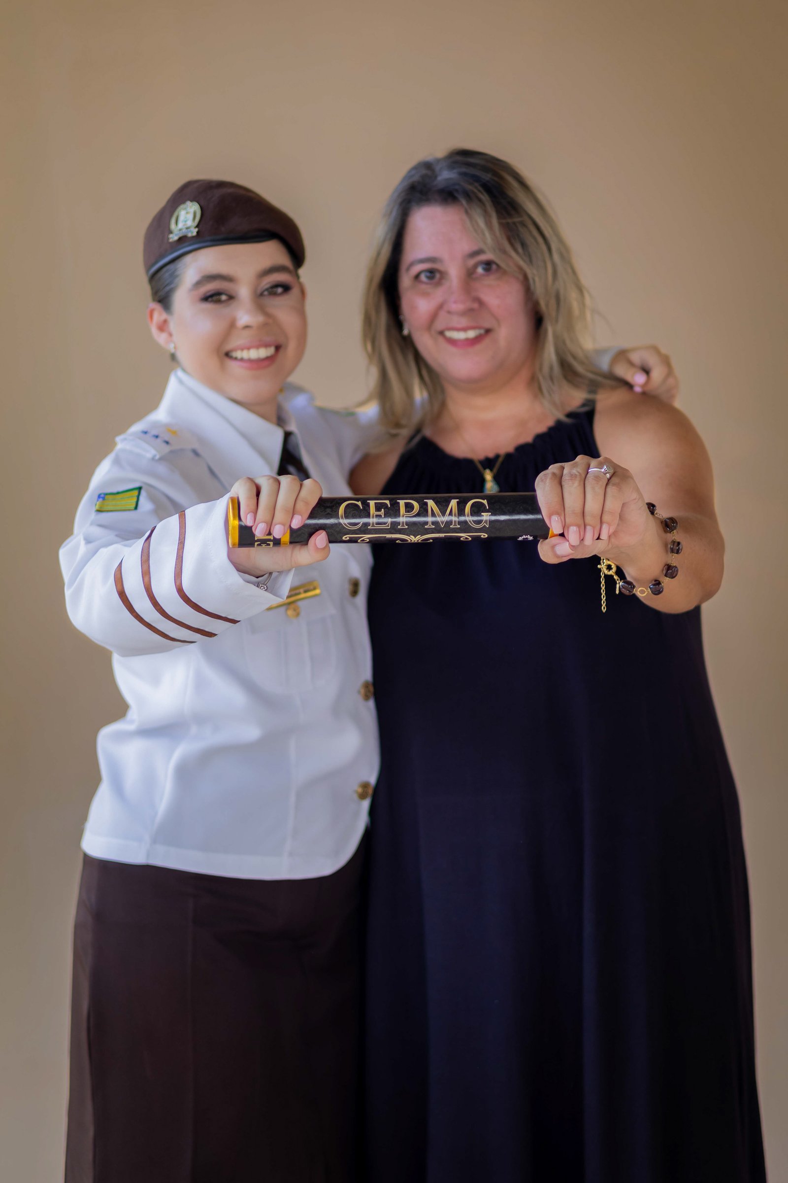Formando durante a cerimônia, Colégio Militar, Goiânia